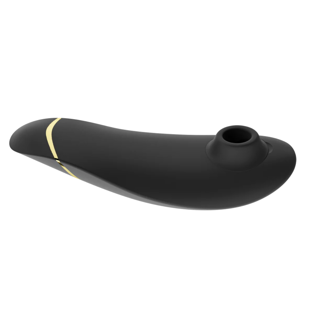 Womanizer Premium 2 i elegant sort design – et app-kompatibelt intimprodukt, der illustrerer, hvordan sextech forener teknologi og tryghed i moderne intimitet og selvforkælelse.