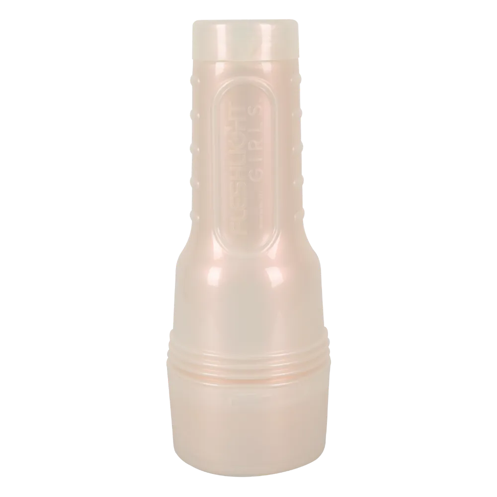 Frontdetalje af Fleshlight Riley Reid Utopia med fokus på åbningen og den bløde overflade. Billedet viser form, materiale og den realistiske udformning, som understøtter en naturlig og behagelig oplevelse.