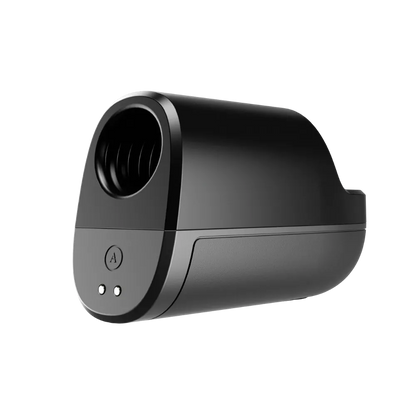 Arcwave Ion 2 set fra siden i en elegant skrå vinkel, der fremhæver det ergonomiske greb og den diskrete åbning. Et stilrent og maskulint udtryk designet til intens og fokuseret stimulation.