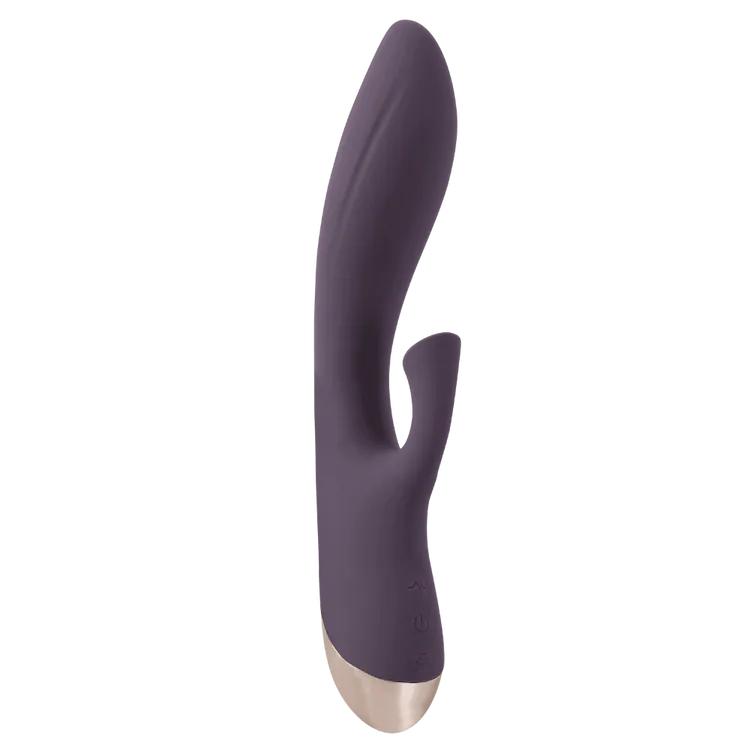 Svakom rabbit-vibrator i dyb lilla med ergonomisk form og blød silikone. Intimprodukt til dobbelt stimulation – designet til kvinder, der ønsker intens nydelse og sanselig wellness i hverdagen.