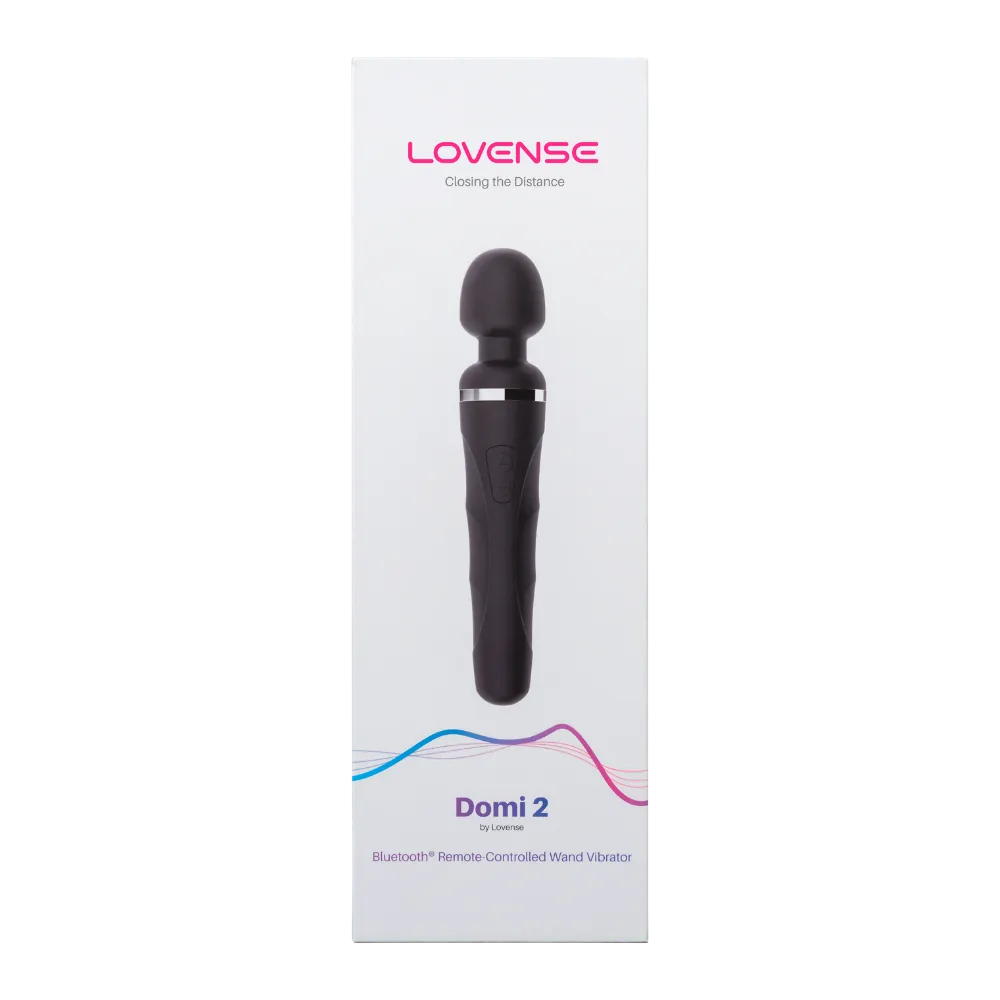Original emballage til Lovense Domi 2 wand vibrator