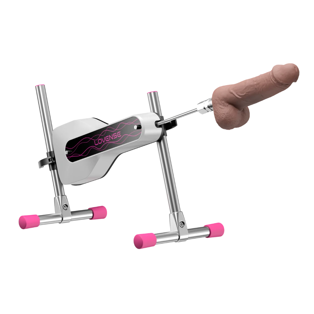 Lovense Mini Sex Machine med dildo, motorenhed og justerbart stativ