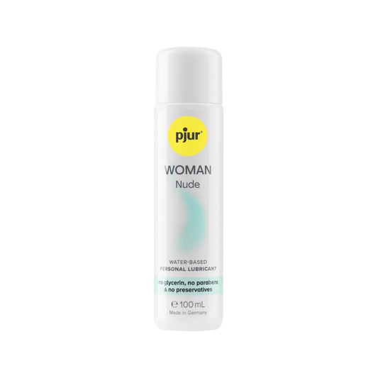 pjur Woman Nude vandbaseret glidecreme 100 ml set forfra