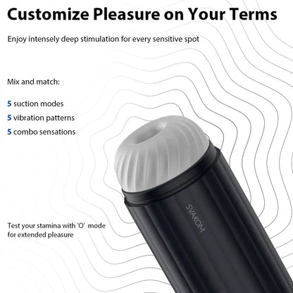 Svakom Sam Neo 2 Pro med fem sugetilstande, fem vibrationsmønstre og kombinationsprogrammer
