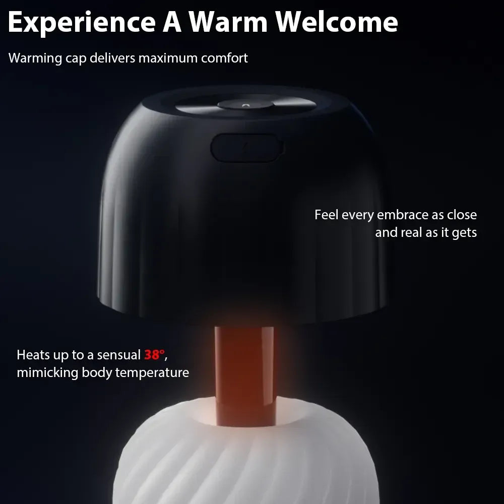 Svakom Sam Neo 2 Pro med varmefunktion, der opvarmer stimuleringen til 38 grader
