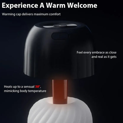 Svakom Sam Neo 2 Pro med varmefunktion, der opvarmer stimuleringen til 38 grader