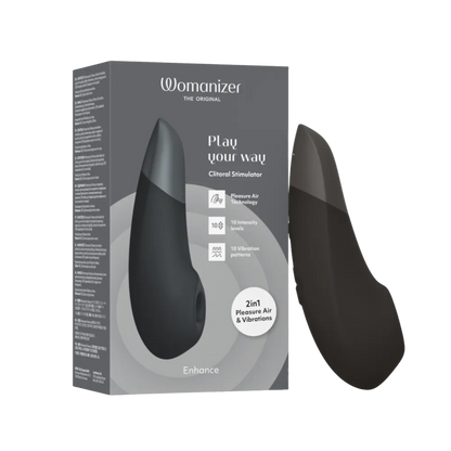 Womanizer Enhance – 2-i-1 lufttryksvibrator til klitoris